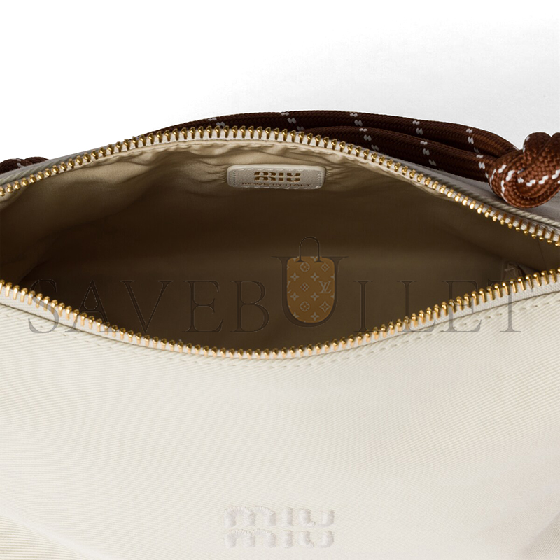 MIU MIU GABARDINE POUCH 5NE841 (18.5*14*10cm) MIU MIU GABARDINE POUCH 5NE841 (18.5*14*10cm)